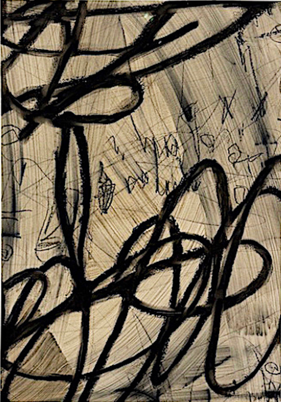 Black Gesture I-IV, Set of Four, 2026 - 18 x 24