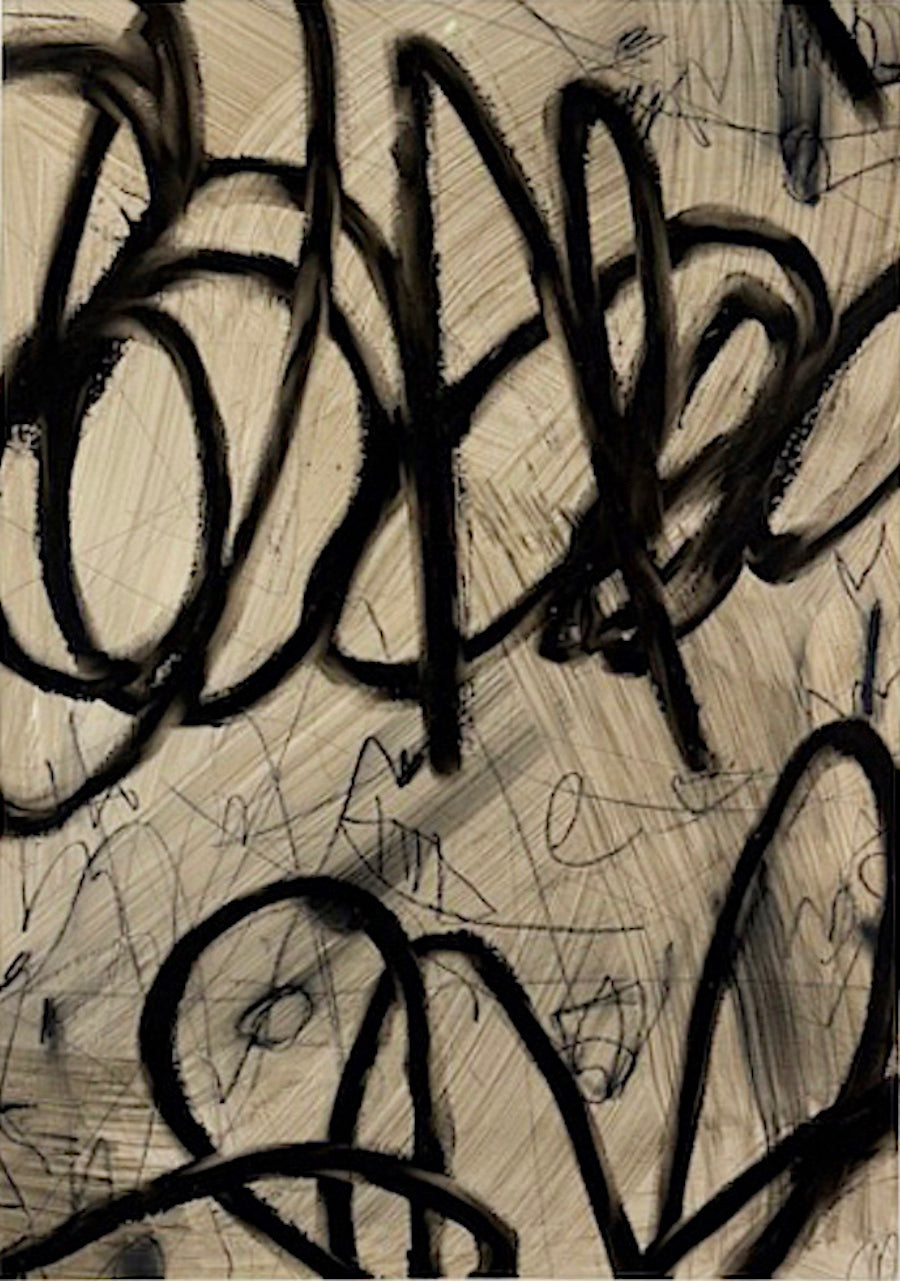 Black Gesture I-IV, Set of Four, 2026 - 18 x 24