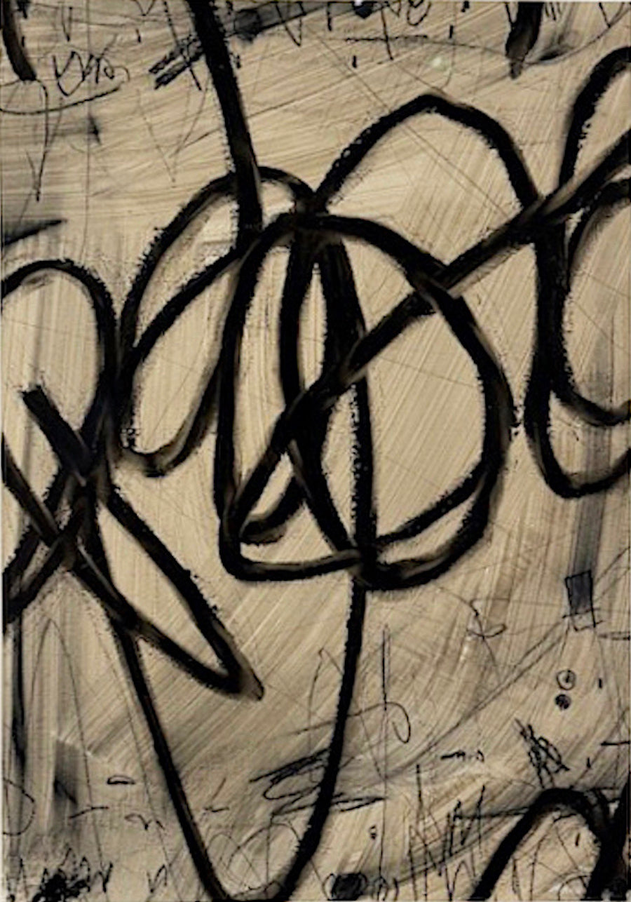 Black Gesture I-IV, Set of Four, 2026 - 18 x 24