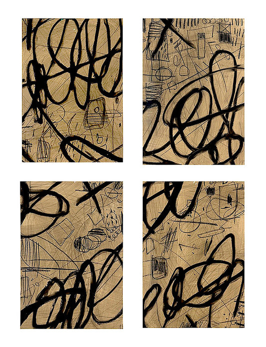 Continuous Line I-IV, 2026. Set of Four