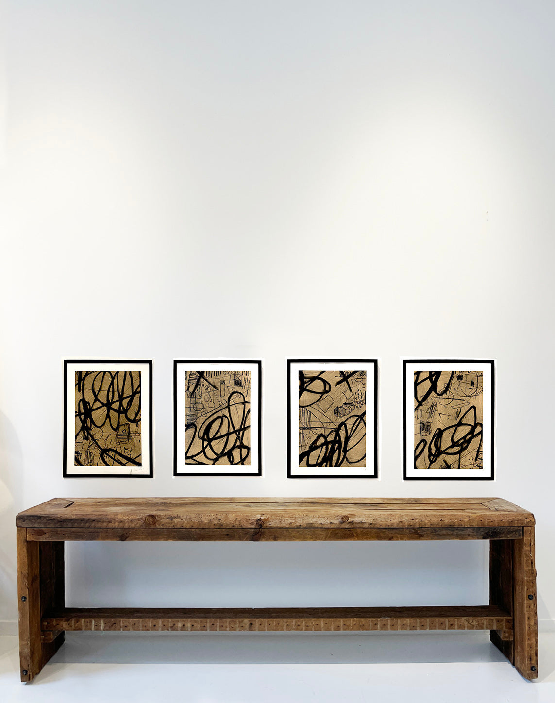 Continuous Line I-IV, 2026. Set of Four