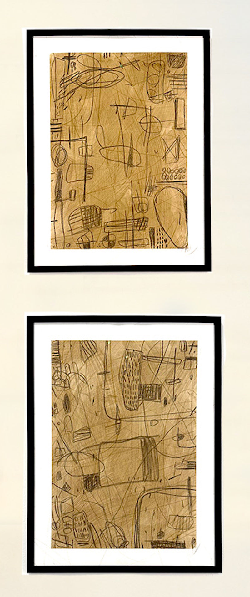 Mapping LInes I & II, 2026. Set of Two