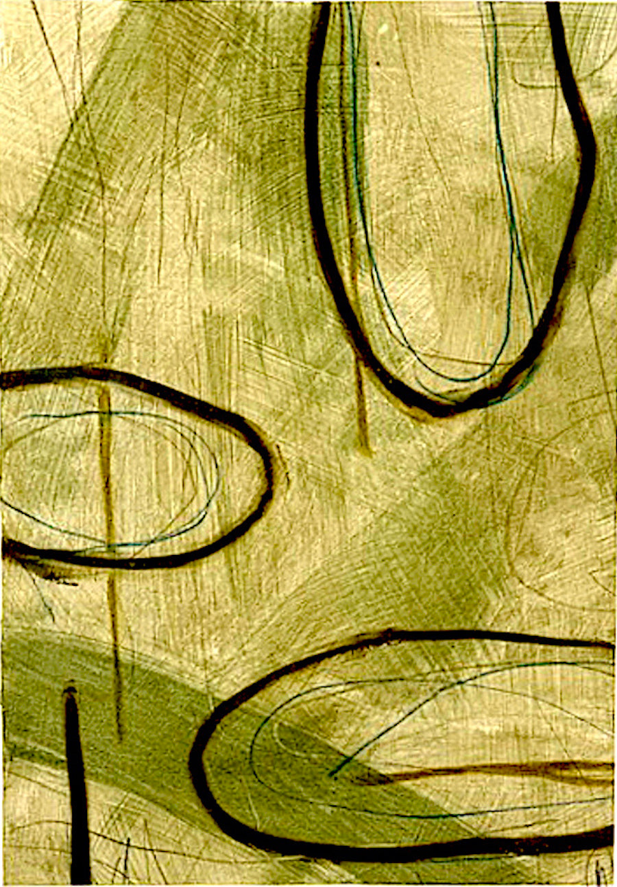 Moss Studies I-IV, 2026. Set of Four